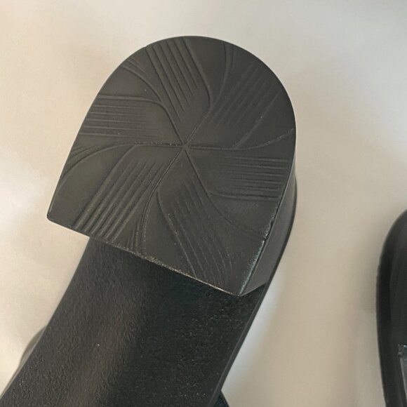 (NEW) RAGAZZA Made in Greece Open Slide Shoes, Black - 7.5/38 - Picture 6 of 10